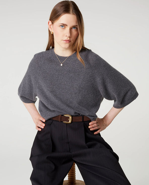 Leana Jumper - Dark Grey Melange