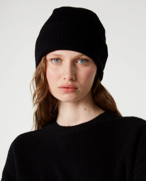 Maeve Beanie - Dark Grey Melanage