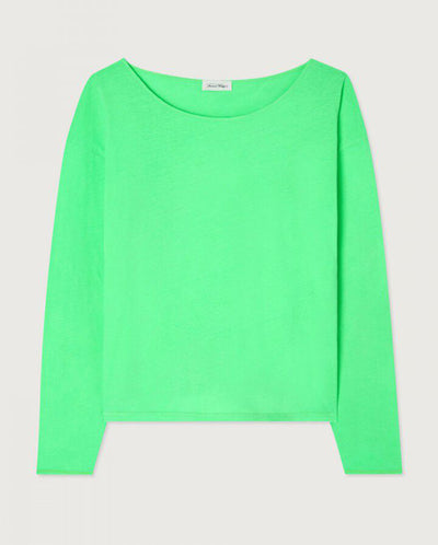 Aksun basic tee Green Flouro