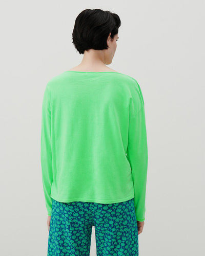 Aksun basic tee Green Flouro