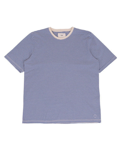 Classic Stripe Tee Ocean Blue / Ecru