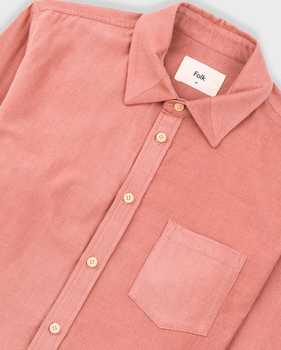 Direction Babycord Shirt - Dusty Pink