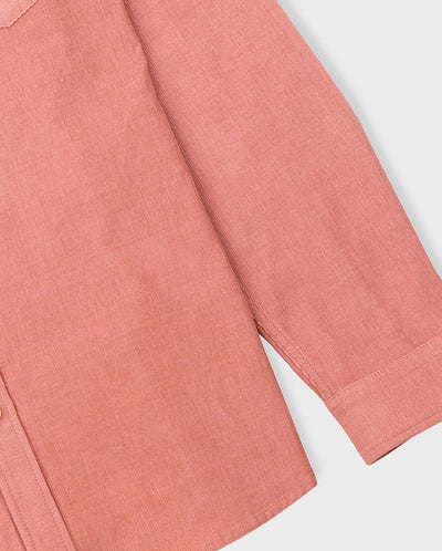 Direction Babycord Shirt - Dusty Pink