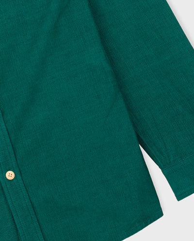 Direction Babycord Shirt - PHTHALO Green