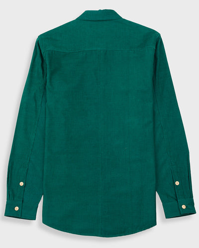 Direction Babycord Shirt - PHTHALO Green