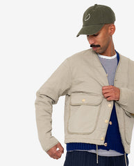 Quilted Liner Jacket - Smoke Grey