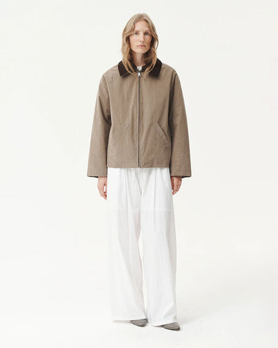 Waterproof Coach Jacket - Camel