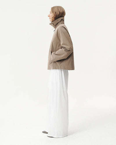 Waterproof Coach Jacket - Camel