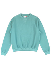 Hina Reverse Crew Neck Sweat - Sagebrush Green