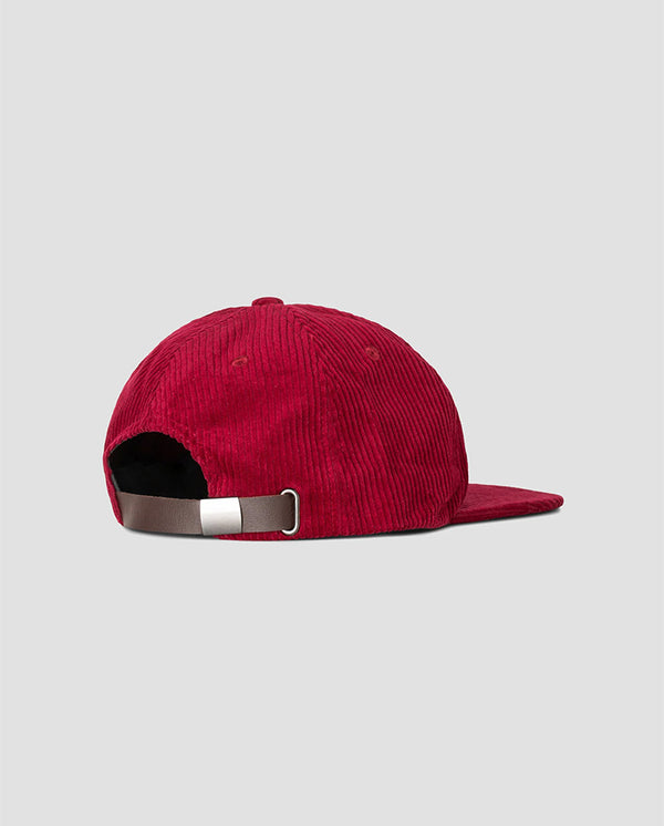 Stan Ball Cap Cranberry Cord