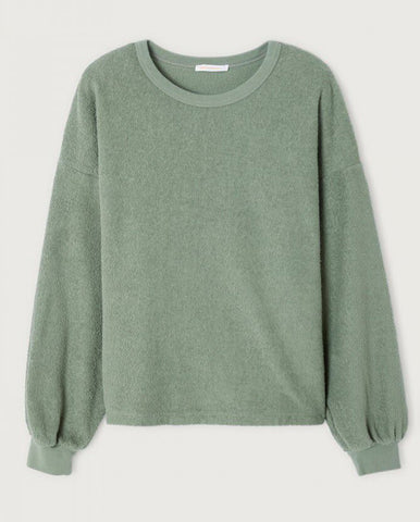 Stretch Cowl Neck Blouse - Egret