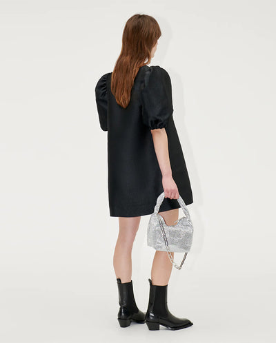 Brethel Jacquard Dress Icy flower