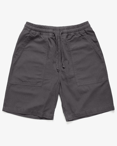 Ripstop Chef Short Washed Black