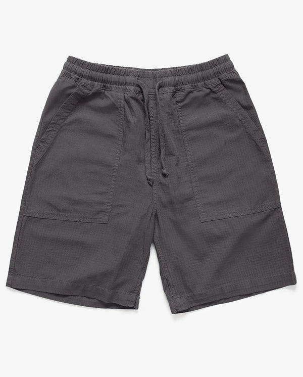 Ripstop Chef Short Washed Black