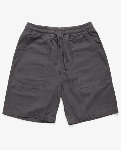 Edison Swollen Seersucker pant DARK GREY