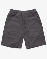 Ripstop Chef Short Washed Black