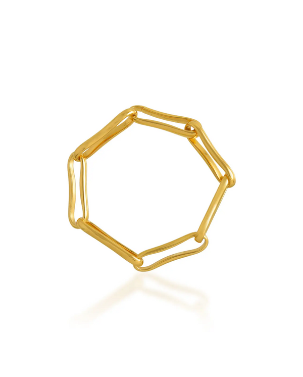 Chunky Link Bracelet - Gold