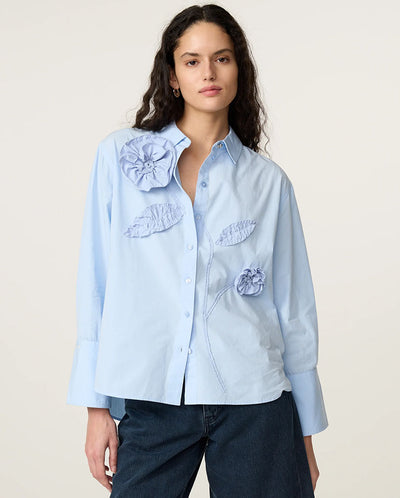 Alex Blouse - Icey Blue