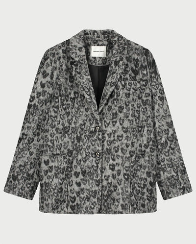 Henry Jacket - Black / Grey Leo Love
