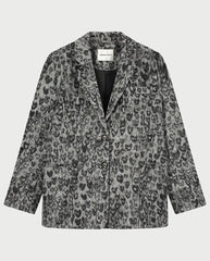 Henry Jacket - Black / Grey Leo Love