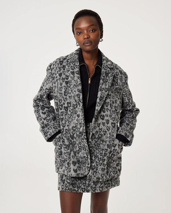 Henry Jacket - Black / Grey Leo Love