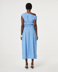 Yoko Skirt - Blue Stripe
