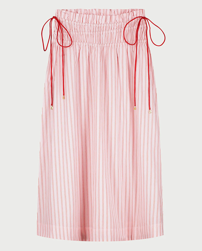 Yoko Skirt - Pink Stripe