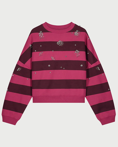 Ronny Sweat - Burgundy Stripe