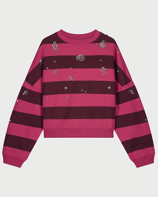 Ronny Sweat - Burgundy Stripe