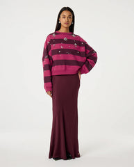 Ronny Sweat - Burgundy Stripe