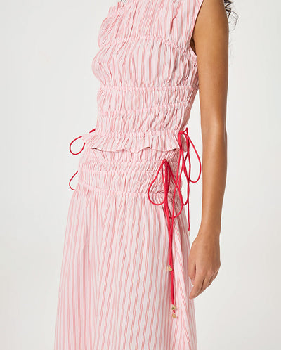 John S/S Stripe Top - Pink Stripe mark 2