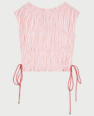 John S/S Stripe Top - Pink Stripe mark 2
