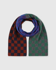 Cosmic Checkerboard Scarf - Nevermind