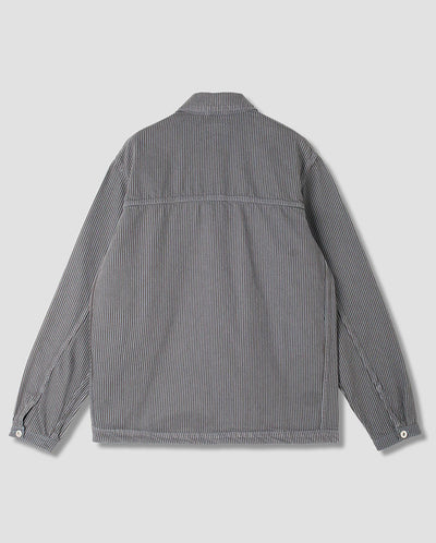Coverall Jacket Black Overdyed Hickory