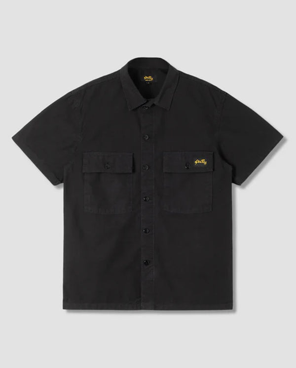 CPO Shirt Black Ripstop