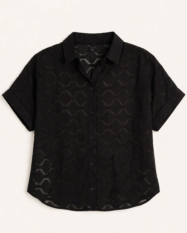 Louisa Carta Blouse - Black