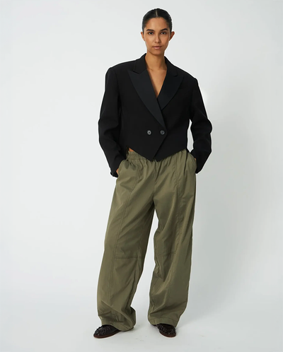 Combat Pants Low-Waist - Dust Olive