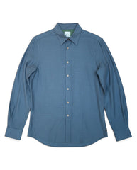 REGULAR FIT SHIRT - Petrol blue