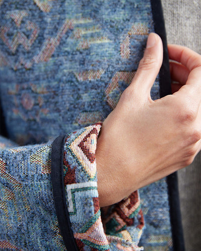 Daria Ethnico Jacket Blue Tapestry