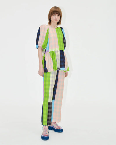 Liw Check Blouse Check