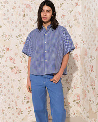 Ekirow Shirt - Vichy Blue