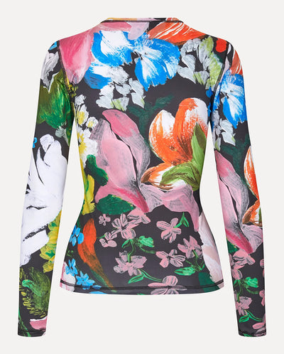 Skinny Floral Top - Flowers under Sun