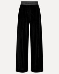 Velvet Wide Pant - Black