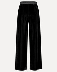 Velvet Wide Pant - Black