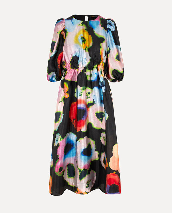 Elizabeth Dress Tie Dye Floral