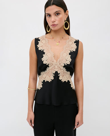 Bethea Midi Dress - Dot Navy