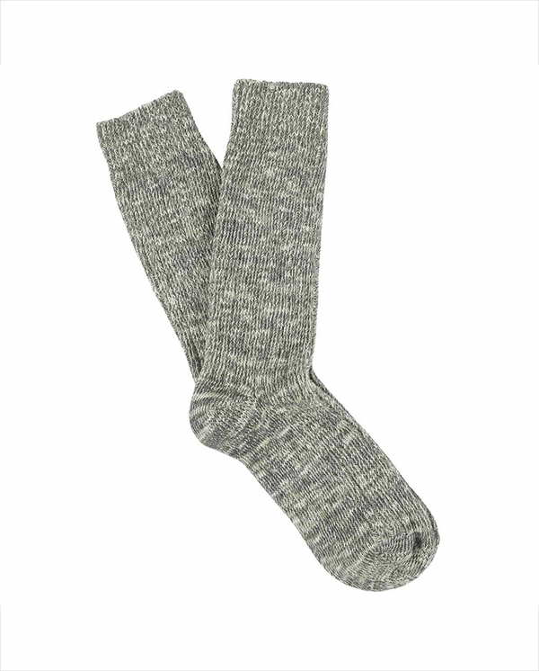 Melange Socks - Light Grey