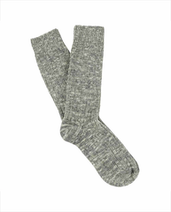 Melange Socks - Light Grey