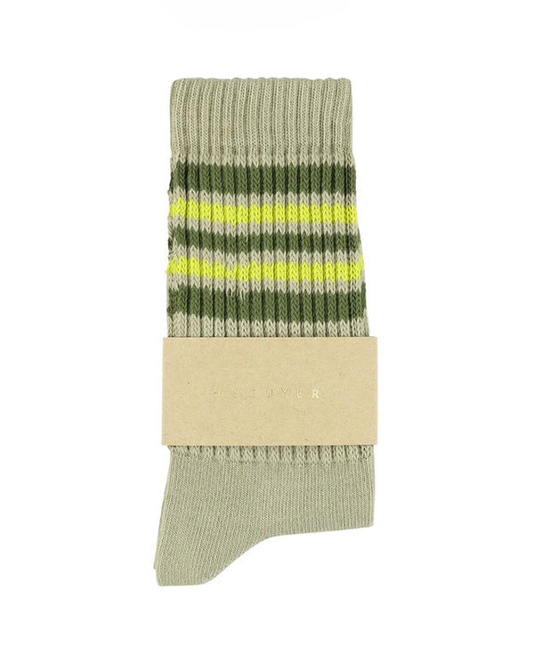 5 Stripes Socks - Sand / Khaki / Yellow