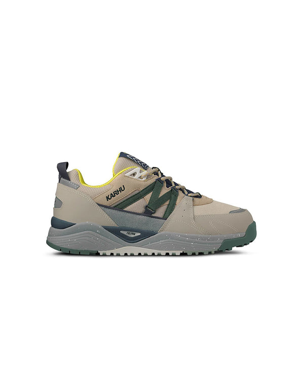 Womens FUSION XC Silver Lining/Dark Forest